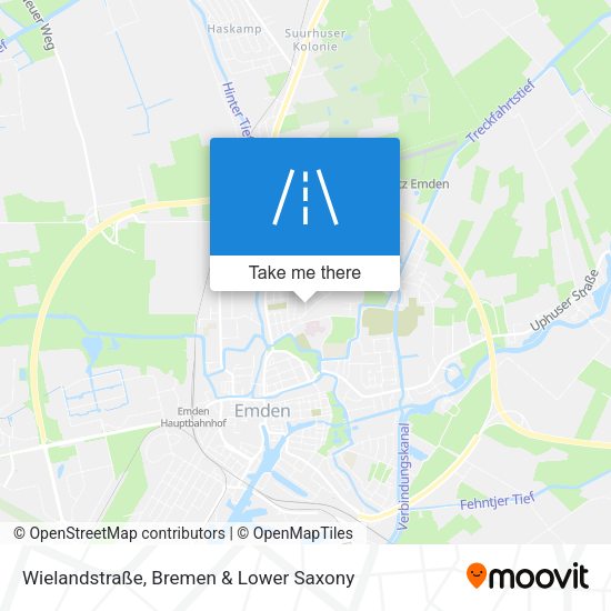 Wielandstraße map