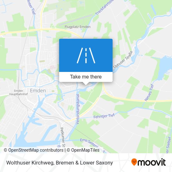 Wolthuser Kirchweg map