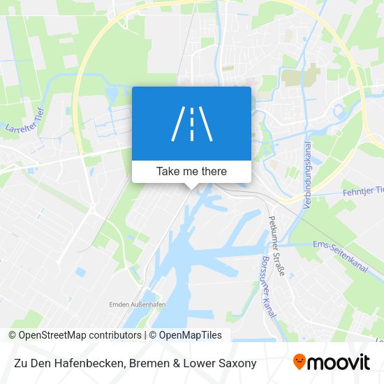 Zu Den Hafenbecken map