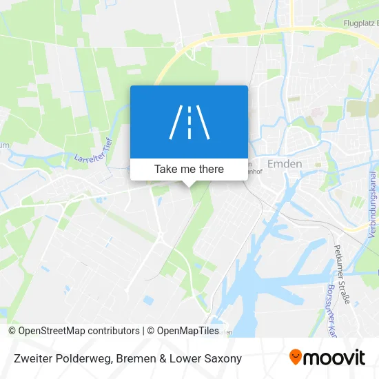 Карта Zweiter Polderweg