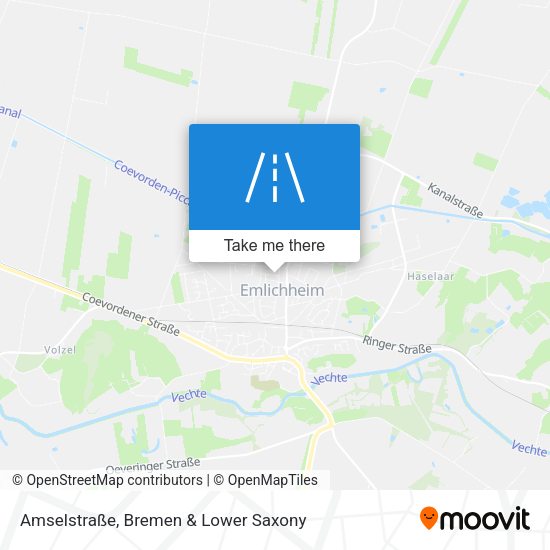 Amselstraße map