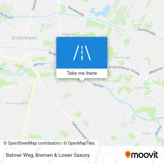 Bahner Weg map