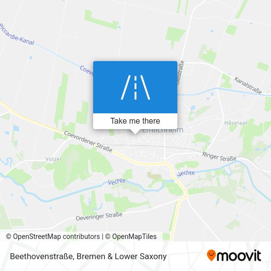 Beethovenstraße map