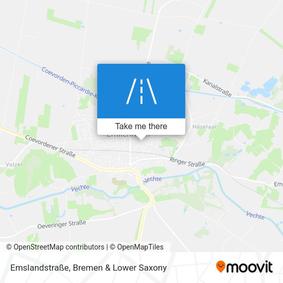 Emslandstraße map