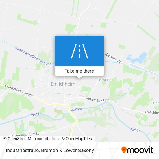 Industriestraße map