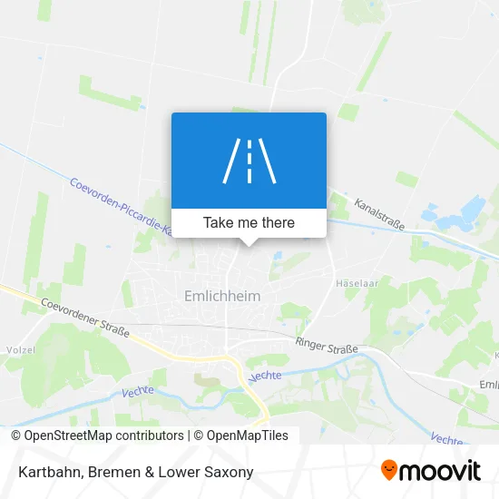 Карта Kartbahn