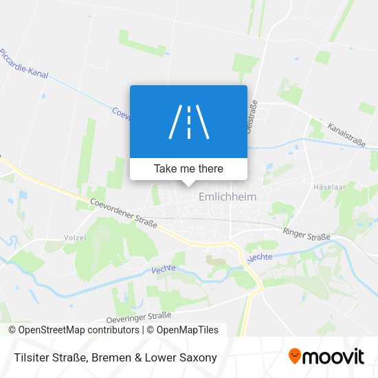 Tilsiter Straße map