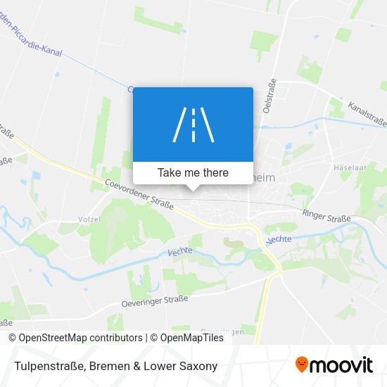 Tulpenstraße map