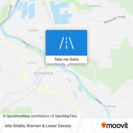 Alte Straße map