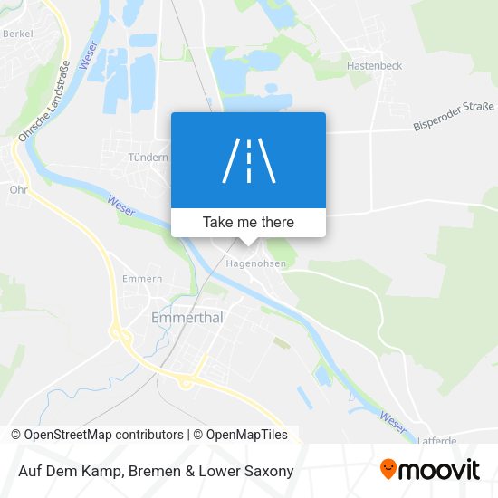 Auf Dem Kamp map