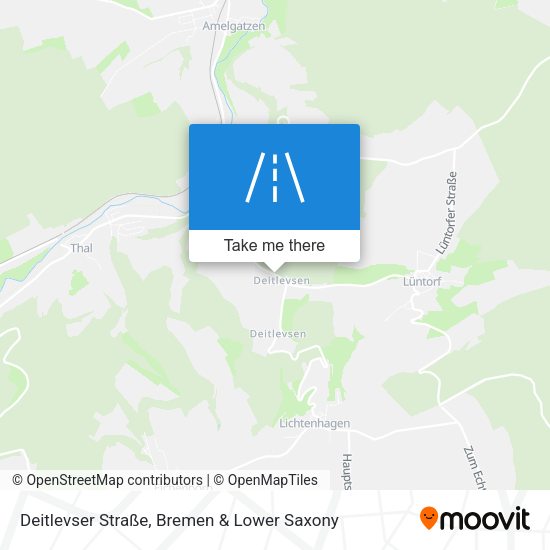 Deitlevser Straße map