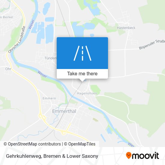 Gehrkuhlenweg map