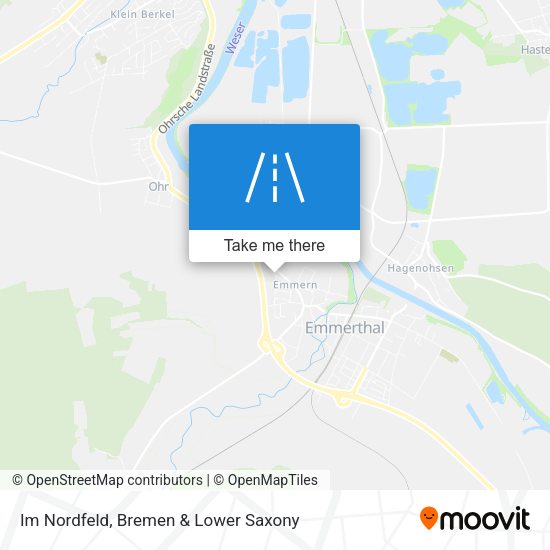 Im Nordfeld map