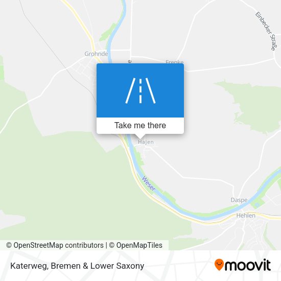 Katerweg map