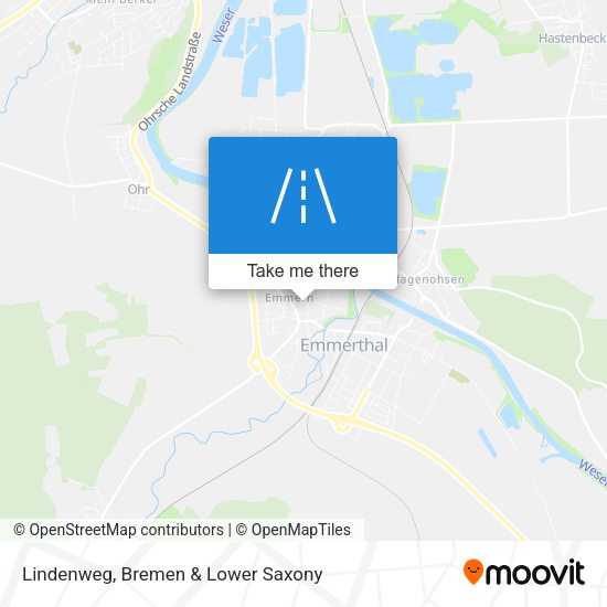 Lindenweg map
