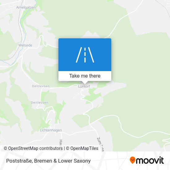 Poststraße map