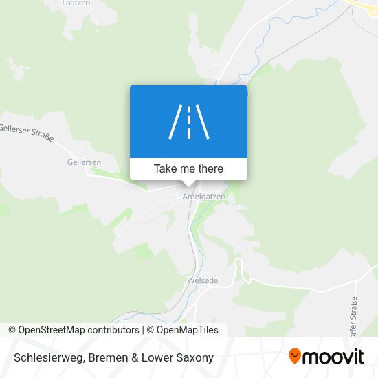 Schlesierweg map