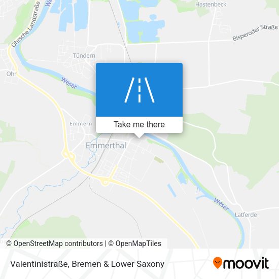 Valentinistraße map