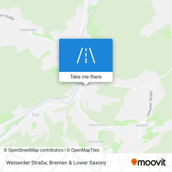 Welserder Straße map