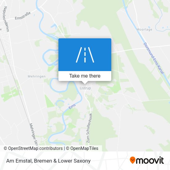 Am Emstal map