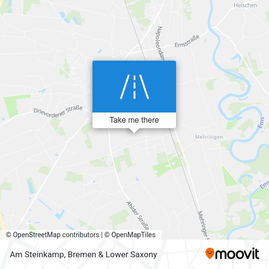 Am Steinkamp map