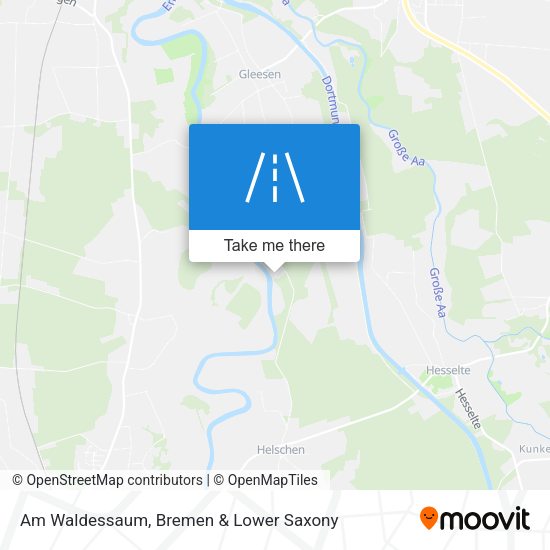 Am Waldessaum map