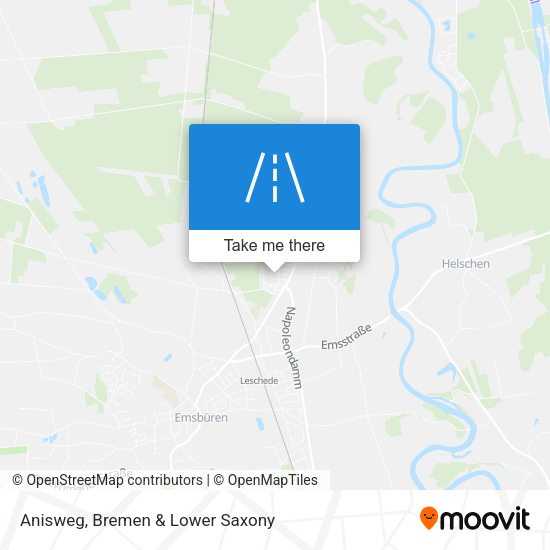 Anisweg map
