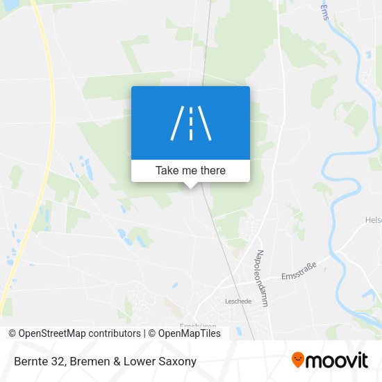 Bernte 32 map