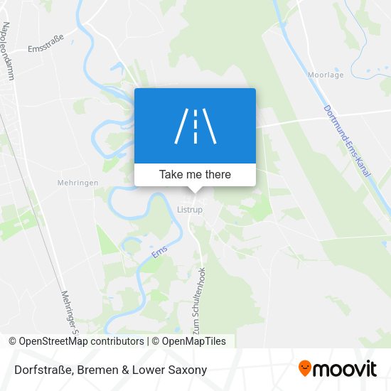 Dorfstraße map