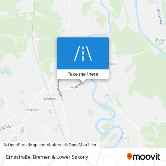 Emsstraße map