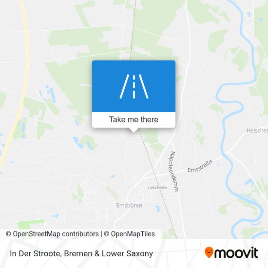 In Der Stroote map