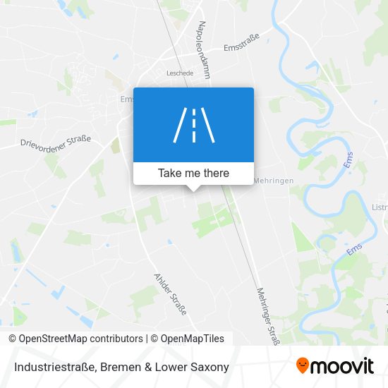 Industriestraße map