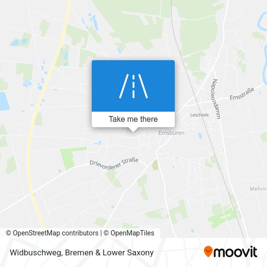 Widbuschweg map