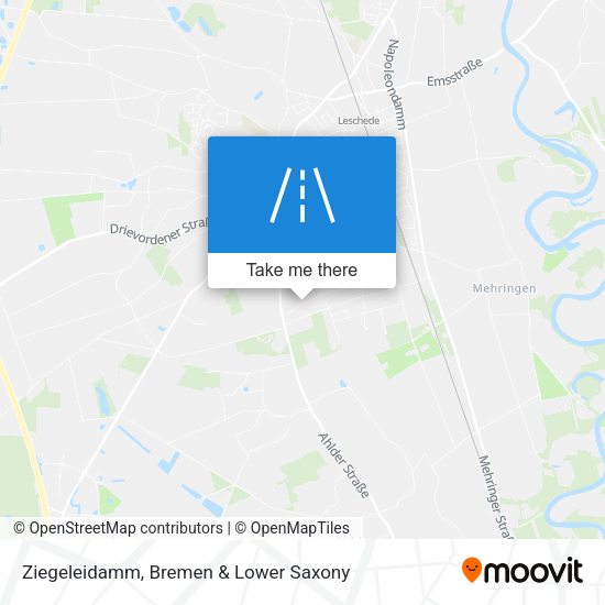 Ziegeleidamm map