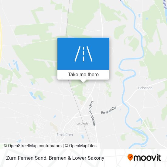 Zum Fernen Sand map
