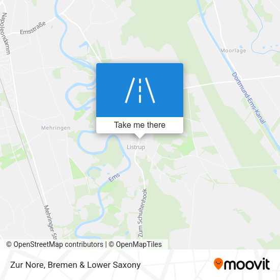 Zur Nore map