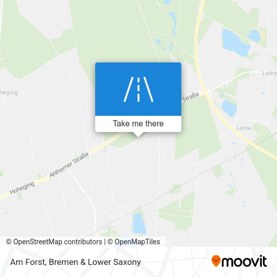 Am Forst map