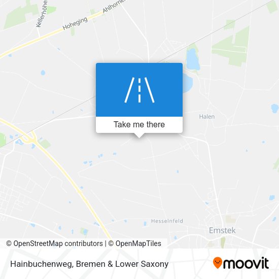 Hainbuchenweg map