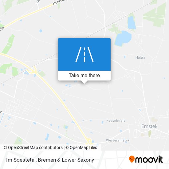 Im Soestetal map