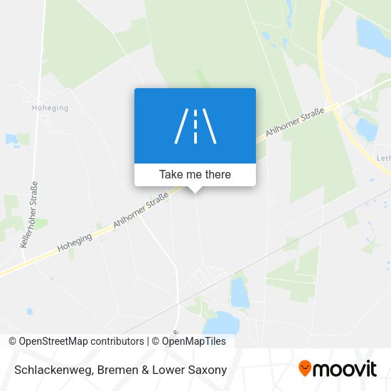 Schlackenweg map