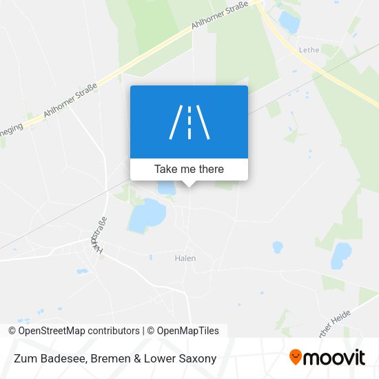 Zum Badesee map