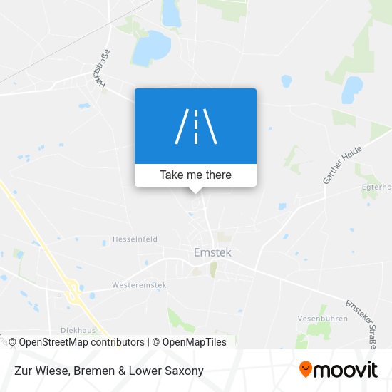 Zur Wiese map