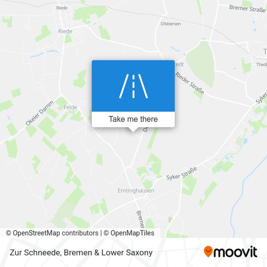 Zur Schneede map