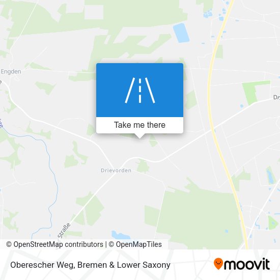 Oberescher Weg map