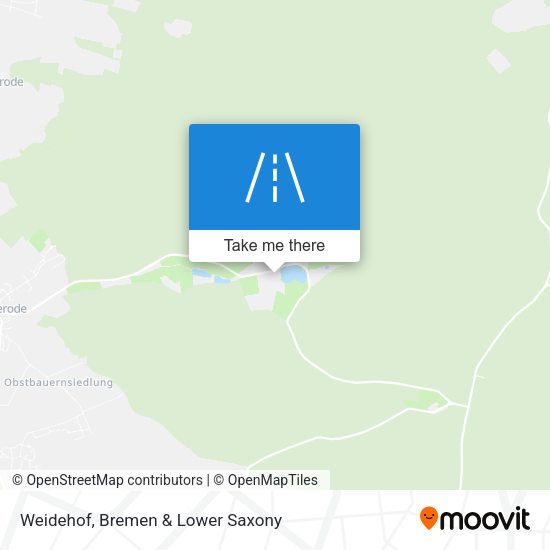 Weidehof map