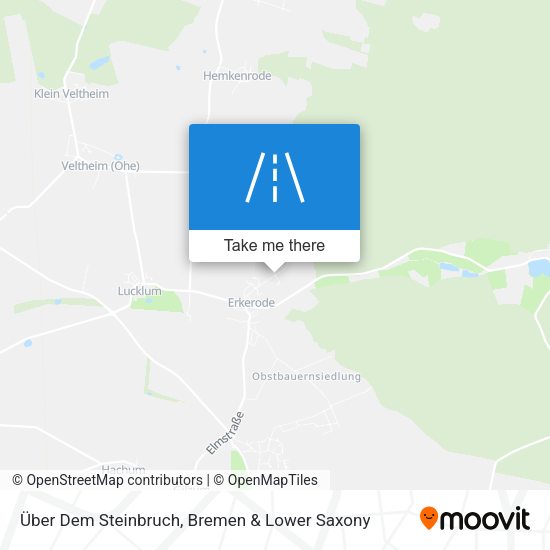 Über Dem Steinbruch map