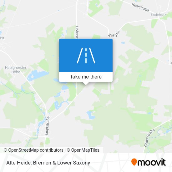 Alte Heide map