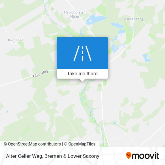 Alter Celler Weg map