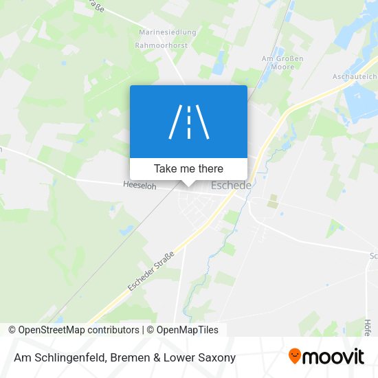 Am Schlingenfeld map