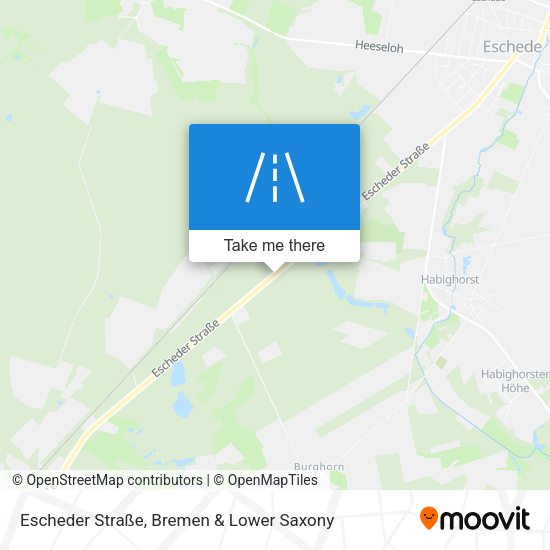 Escheder Straße map